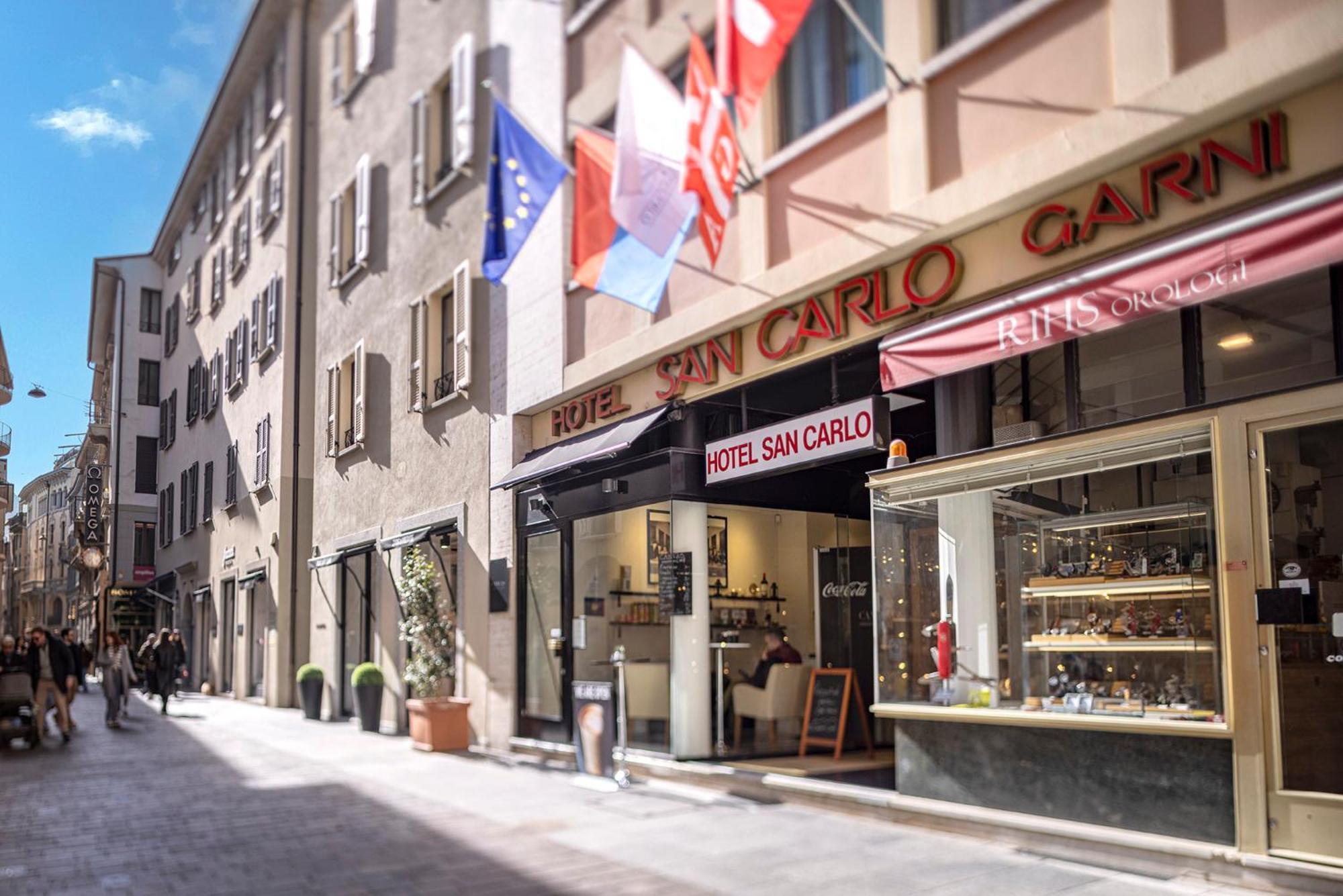 San Carlo Luxury Apartments 盧加諾 外观 照片